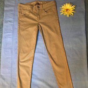 Tan American Eagle Outfitters Jeggings